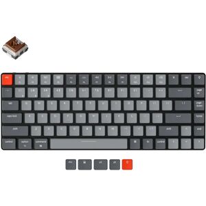 Keychron-Clavier mécanique sans fil ultra-mince  profil bas  commutateur optique remplaçable à