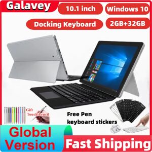 Glavey Tablette CPU Z8350 de 10.1 Pouces  Windows 10  avec Clavier d'Accueil a Broches  1280 x 800IPS