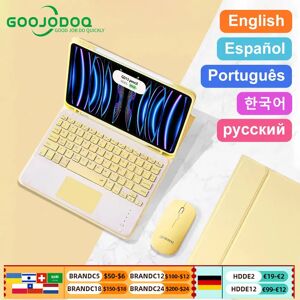 GOOJODOQ-Étui clavier magique pour iPad Air 4  5  9e  10e generation  Pro 11 2022  Air 2  Funda 9