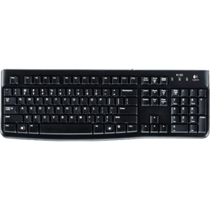 Logitech K120 - Tastatur Accessoires informatiques Noir(e) Original 920-002516