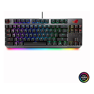 Asus Clavier Gaming ROG strix Scope TKL - Switche Cherry Brown - Publicité