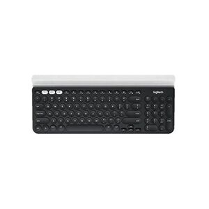 Logitech K780 Multi-Device - Clavier - Bluetooth - Pan Nordic - blanc - Publicité