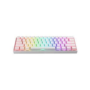 GENERIQUE Clavier Mécanique De Jeu Rétroéclairé Filaire Usb A 61 Touches (Qwerty) Multicolore K43 - Publicité