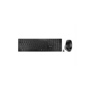 DW 9500 SLIM - Ensemble clavier et souris - sans fil - 2.4 GHz, Bluetooth 4.0 - Allemand - commutateur : CHERRY SX - gris, noir - emballage sans - Publicité