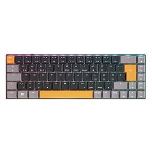 MX MX-LP 2.1 - Clavier - compact - backlit - sans fil - USB, 2.4 GHz, Bluetooth 5.2 - QWERTZ - Allemand - commutateur : CHERRY MX Low Profile RGB - Publicité