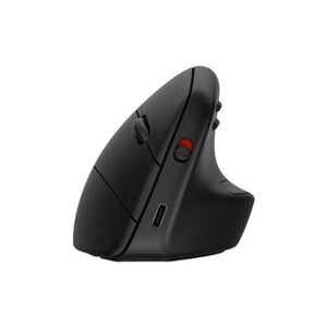 HP 925 - Souris verticale - 6 boutons - sans fil - 2.4 GHz, Bluetooth 5.3 - récepteur sans fil USB - noir - emballage durable - Publicité