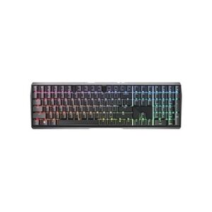 MX 3.0S - Clavier - backlit - sans fil - USB, 2.4 GHz, Bluetooth 5.2 - QWERTY - US - commutateur : CHERRY MX Red - noir - Publicité