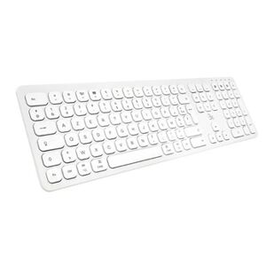 Bluestork Clavier Bluetooth pour Mac sans Fil Rechargeable - Design Ultra Mince en Aluminium - Touches Silencieuses - Autonomie 90h - pour Mac & iPad - Clavier - Publicité