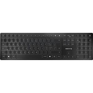 KW 9100 SLIM - Clavier - sans fil - 2.4 GHz, Bluetooth 4.0 - Suisse - commutateur : CHERRY SX - noir, argent - Publicité