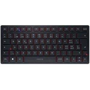 KW 9200 MINI - Clavier - sans fil - 2.4 GHz, Bluetooth 5.0 - QWERTZ - Suisse - commutateur : CHERRY SX - noir - Publicité