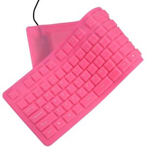 108 touches USB Silicone Flexible pliable clavier étanche à la poussière USB touches silencieuses pour ordinateur portable - Publicité