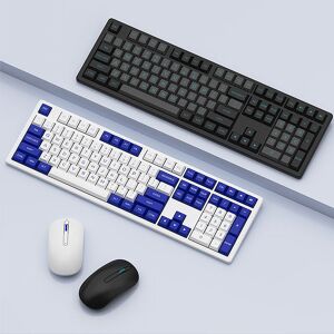 Ensemble clavier et souris sans fil AKKO MX108 BT+2.4G avec clavier et souris à double mode pour ordinateur portable, PC - Publicité