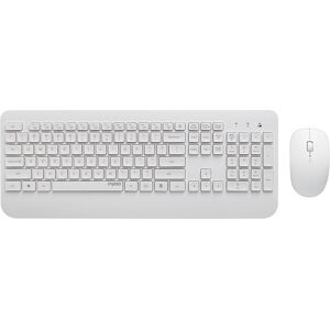 Combo clavier et souris sans fil Rapoo X3500 2.4G 105 touches Clavier étanche Souris optique portable silencieuse avec r