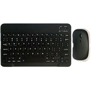 Banggood Clavier sans fil Bluetooth et souris Combo 78 touches Clavier de jeu Souris optique 1600 DPI - Publicité