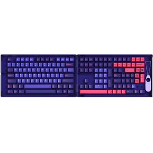 Ensemble de touches AKKO 157 Neon Keycap Profil Cherry PBT à double moulage bicolore pour clavier mécanique - Publicité