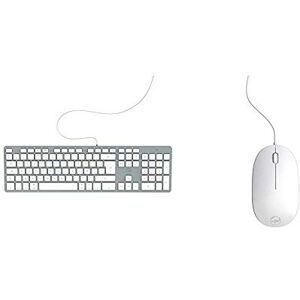 Mobility Lab Clavier français AZERTY filaire pour Mac – blanc et argenté & Lab ML301884 Souris filaire laser pour Mac Apple et PC Blanc - Publicité