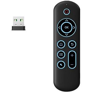 Funfob Souris Volante 2.4G+Bluetooth Double Modèle Rétro-éclairage Clavier Intelligent Télécommande TV Box Télécommande - Publicité