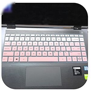 Keyboard cover Protection Clavier pour HP,Couverture Clavier D'Ordinateur Portable 14 Pouces pour HP Pavillon X360 14-Baxxxx / X360 14-Bfxxxx-Fadepink - Publicité