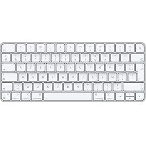 Apple Magic Keyboard : Bluetooth, Rechargeable. Compatible avec Mac, iPad et iPhone ; Français, Argent - Publicité