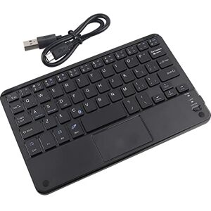 Tyenaza Clavier Bluetooth Ultra-Mince, Mini Clavier Bluetooth sans Fil Portable avec pavé Tactile Clavier sans Fil Tout-en-Un adapté pour PC Tablette - Publicité