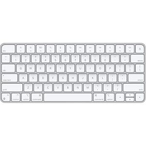 Apple Magic Keyboard : Bluetooth, Rechargeable. Compatible avec Mac, iPad et iPhone ; Anglais américain, Argent - Publicité