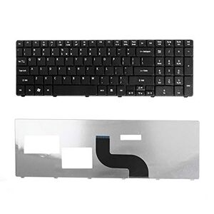 Replacement Laptop Keyboard for Acer 9J.N1H82.K0T US Layout Black - Publicité