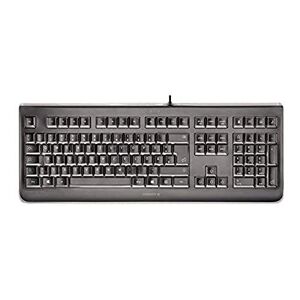 CHERRY KC 1068, disposition allemande, clavier QWERTZ, facile à désinfecter, clavier filaire étanche, frappe silencieuse, noir - Publicité
