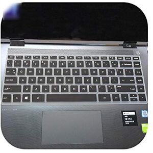 Keyboard cover Protection Clavier,Couverture Clavier 14 Pouces pour HP Pavilion X360 14-BAxxxx / X360 14-BFxxxx Series Notebook Skin-Black - Publicité