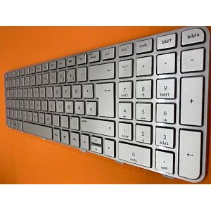 T-ProTek ALLEMAND Clavier argenté Clavier avec cadre compatible pour P/N: 2B-03808W600 - Publicité