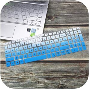 Keyboard cover Protection Clavier,Couverture Clavier pour Dell Inspiron 15,6"15 5000 5584 5598 7000 7591 7590 1050 1650 15 15,6 Pouces-fadeblue - Publicité