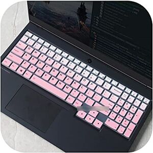 Keyboard cover Protection Clavier,Protection du Clavier pour Lenovo Légion 5 Pro 16 Piège (16") AMD/Légion 5 5I 2021 15 6 Pouces 2020 -Gradient Pink - Publicité