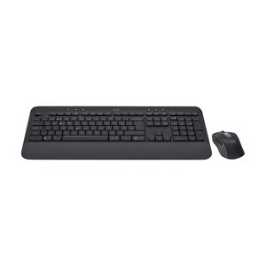 Logitech Ensemble clavier souris sans fil noir Signature MK650 For Business AZERTY Aluminium