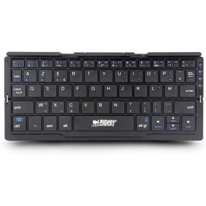 Urban Factory SFK01UF clavier pour tablette Noir, Argent AZERTY Français