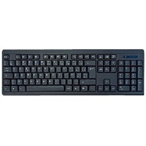 Mcl samar MCL ACK-301W/N clavier RF sans fil AZERTY Français Noir