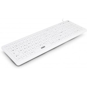 Urban Factory Sanee clavier USB AZERTY Français Blanc