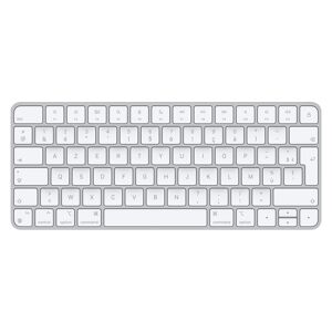 Apple Magic clavier USB + Bluetooth AZERTY Français Aluminium, Blanc Rouge