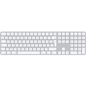 Apple Magic clavier USB + Bluetooth AZERTY Français Aluminium, Blanc Champagne