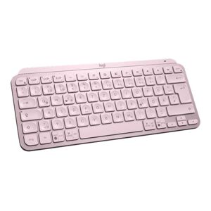 Logitech MX Keys Mini Minimalist Wireless Illuminated Keyboard Anthracite / rouge - Publicité