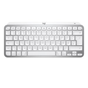 Logitech MX Keys Mini For Mac Minimalist Wireless Illuminated Keyboard clavier Bluetooth AZERTY Français Gris