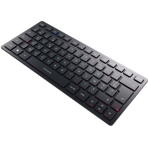 CHERRY KW 9200 MINI clavier USB + RF Wireless + Bluetooth AZERTY Français Noir