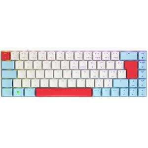 CHERRY MX-LP 2.1 Compact Wireless clavier RF sans fil + Bluetooth AZERTY Français Blanc