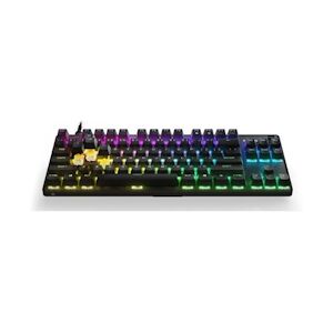 Steelseries Clavier Gaming - AZERTY - STEELSERIES - Apex 9 TKL FR - Sans Pavé Numérique - Rétroéclairé - Noir SteelSeries