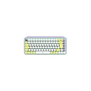 Logitech Clavier Sans Fil Mécanique Logitech Pop Keys Daydream Vert