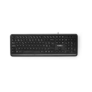 Nedis Clavier Filaire Usb Alimenté Par Port Usb Multimédia Usage Non Intensif Nedis