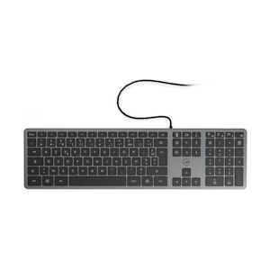 Mobility Lab Clavier filaire Slim finition métal - Space Grey - AZERTY MOBILITY LAB