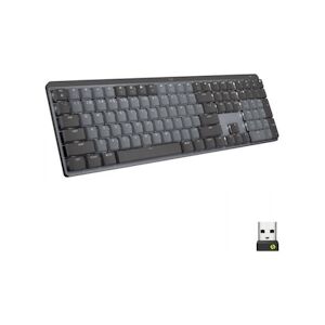 Logitech - Clavier Sans Fil - MX - Mécanique - Rétroéclairé Performant - Touches Tactiles - Graphite Logitech