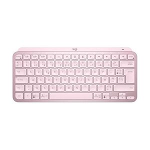 Logitech Clavier sans fil - MX Keys Mini - ROSE - Compact, Bluetooth, rétroéclairé pour MAC, iOS, Windows, Linux, Android Logitech