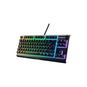 Clavier Gaming Filaire Steelseries Apex 3 Tkl Noir - Publicité