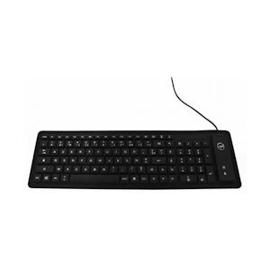 Mobility Lab clavier flexible, waterproof, étanche et enroulable ML300559 - AZERTY MOBILITY LAB