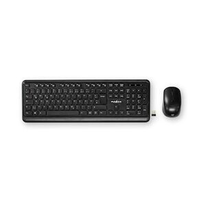 Nedis Kit Clavier Et Souris Sans Fil Connexion Usb Usage Non Intensif Nedis